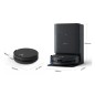 Ecovacs X9 PRO OMNI Robotstøvsuger 0,22L Sort